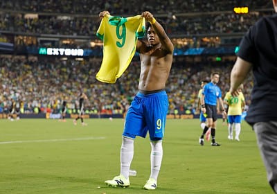Endrick contra o Mexico CBF