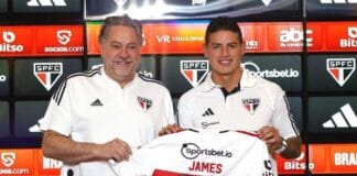 Entre aproveitar James Rodríguez e vendê-lo nesta janela, São Paulo prefere a segunda opção