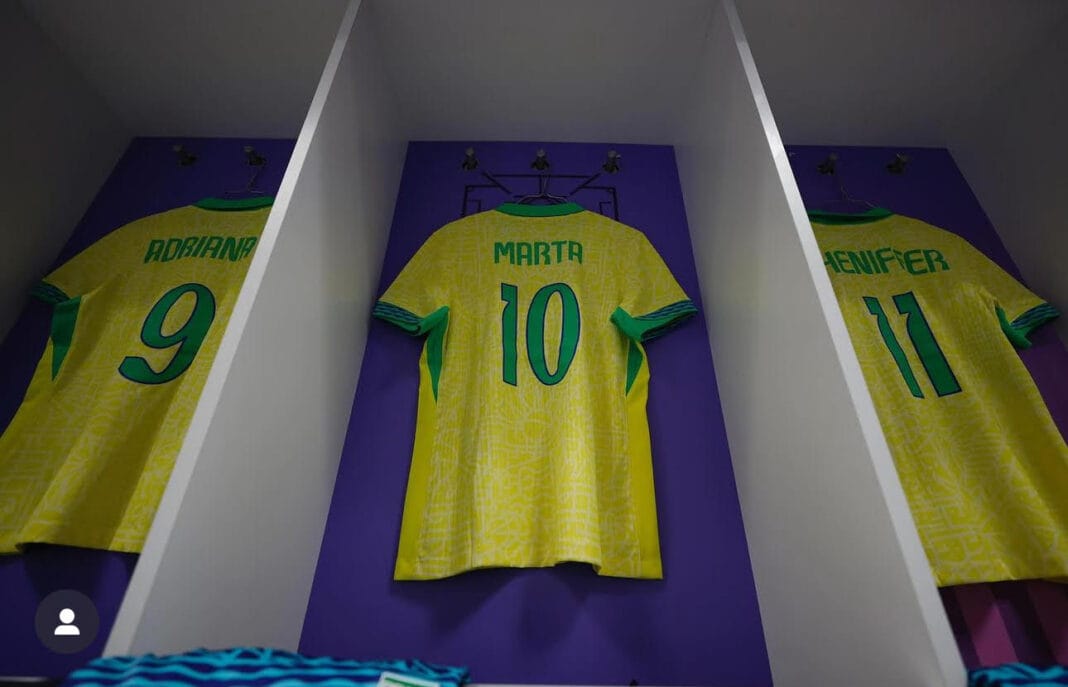 Marta camisa CBF