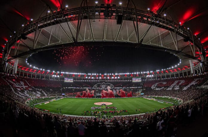 Maracana Flamengo contra o Bahia Fla