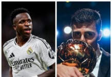 Vini Jr e Rodri são rivais no melhor do ano pelo Globe Soccer Awards: há votação popular pela internet