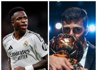 Vini Jr e Rodri são rivais no melhor do ano pelo Globe Soccer Awards: há votação popular pela internet