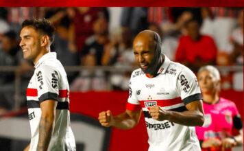São Paulo, de Lucas, Oscar, Luciano e Calleri, acaba com a invencibilidade do Corinthians