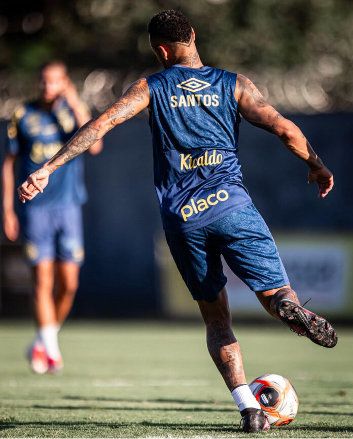 Neymar treino 1 Santos