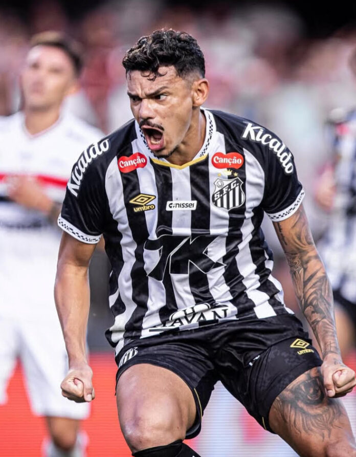 Tiquinho gol Santos 1