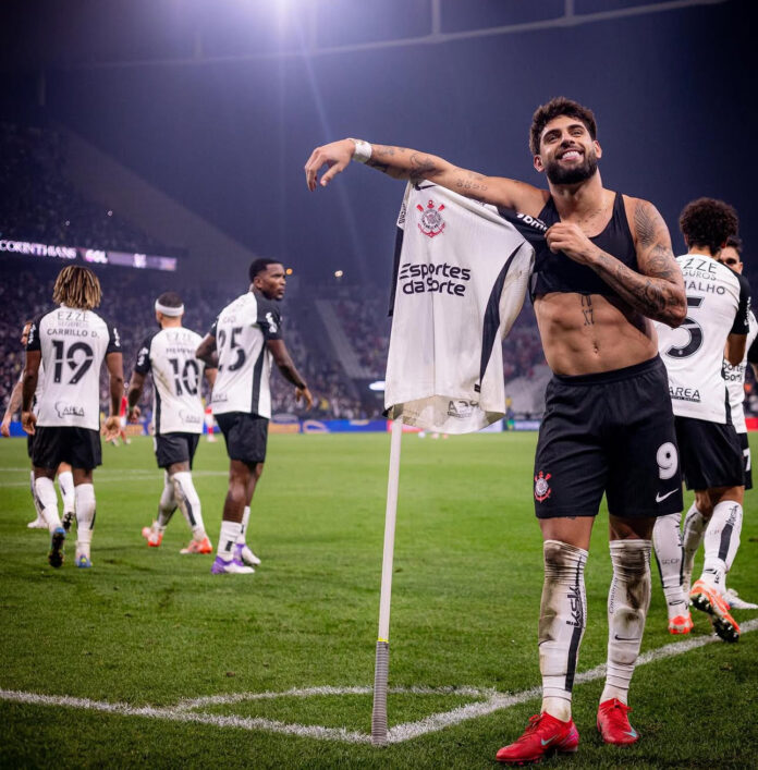 Yuri Alberto 3 gols Corinthians