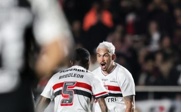 Deu dó: São Paulo passa o carro em cima do Corinthians com dois gols de Luciano no Morumbis