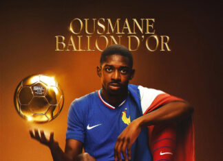 Dembélé agora é um Bola de Ouro da revista France Football