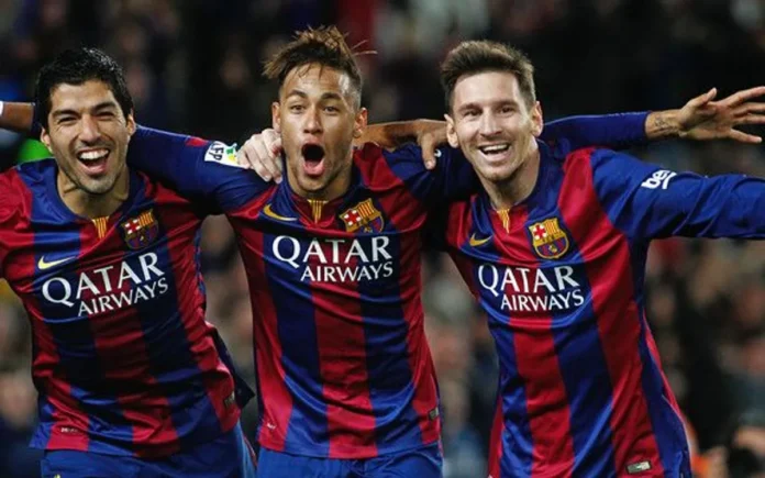 Neymar messi suarez Barcelona