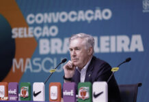 Ancelotti chama Vitor Roque (Palmeiras), Juba (Bahia) e Fabinho (Al-Ittihad) para a seleção