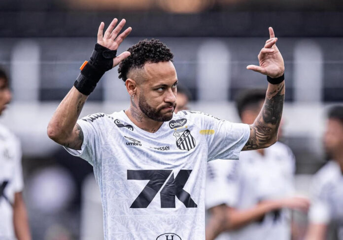 Neymar Santos falta