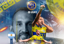 Aos 41 anos, Hernán Barcos, ex-Palmeiras, Grêmio e Cruzeiro, assina com o Cajamarca, do Peru