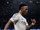 Vini Jr. salva o Real Madrid na Liga dos Campeões contra o Benfica e baila na comemoração