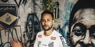 Neymar se irrita com arbitragem, com razão, após vexame do Santos às vésperas da lista de Ancelotti para a Copa