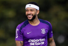 Quais as condições para a permanência de Memphis Depay no Corinthians?