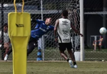 Santos reforça pontaria e Cuca trabalha com esquema equilibrado para reagir na temporada