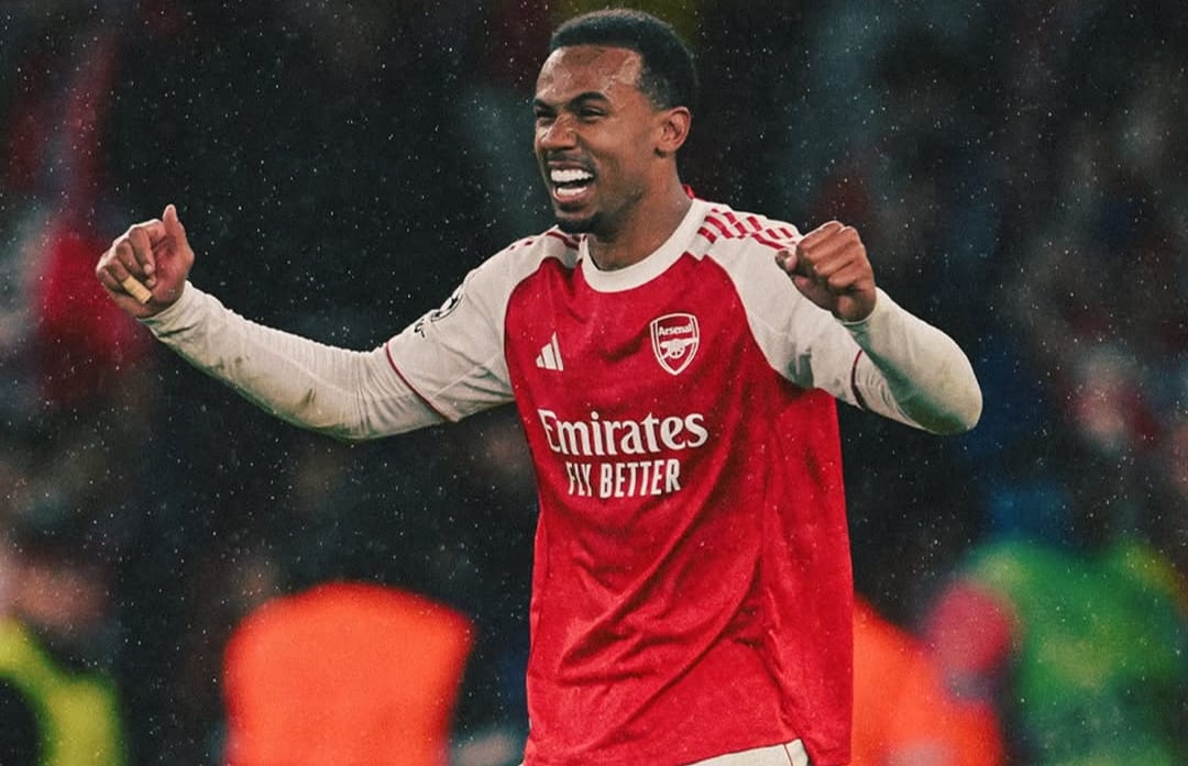 Liga dos Campeões o zagueiro Gabriel Magalhães