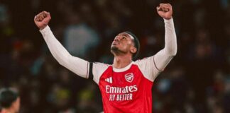 Após convocação, Gabriel Magalhães e Martinelli festejam título histórico do Arsenal arsenal do brasileiro Gabriel Magalhães fica com o título do Campeonato Inglês