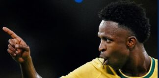 Brasil Vini Júnior abre o caminho da goleada da seleção brasileira com menos de um minuto de partida