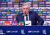 Ancelotti admite perder Wesley para a Copa e diz que Brasil está ‘escalado’ para a estreia