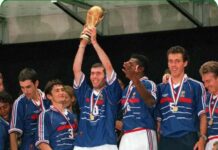 Copa de 1998 Autor de dois gols na final contra o Brasil, Zinedine Zidane comanda o primeiro título da França de Copa do Mundo