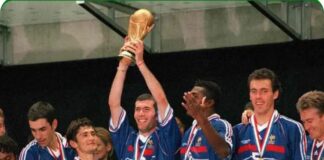 Copa de 1998 Autor de dois gols na final contra o Brasil, Zinedine Zidane comanda o primeiro título da França de Copa do Mundo