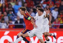 Amistosos Capitão da Fúria, Gavi sofre com a marcação do iraquiano Zaid Ismail no último amistoso da Espanha antes da viagem para a Copa