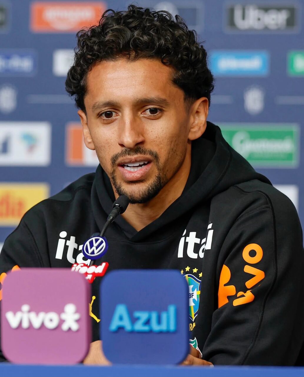 Marquinhos Capitão da seleção brasileira, Marquinhos confia em Carlo Ancelotti para fazer a diferença na Copa
