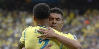 Heróis improváveis se abraçam, Gabriel Magalhães e Casemiro