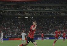 Coreia do Sul autor do primeiro gol