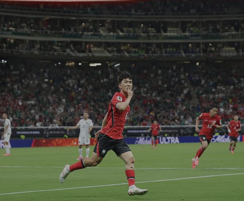 Coreia do Sul autor do primeiro gol