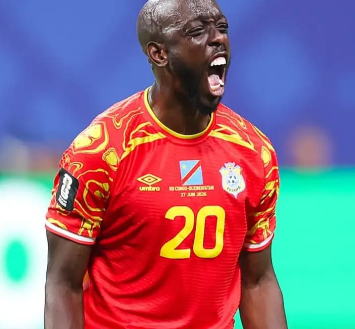 Colômbia Decisivo, atacante do Congo comanda a classificação com dois dos três gols na virada sobre Uzbequistão