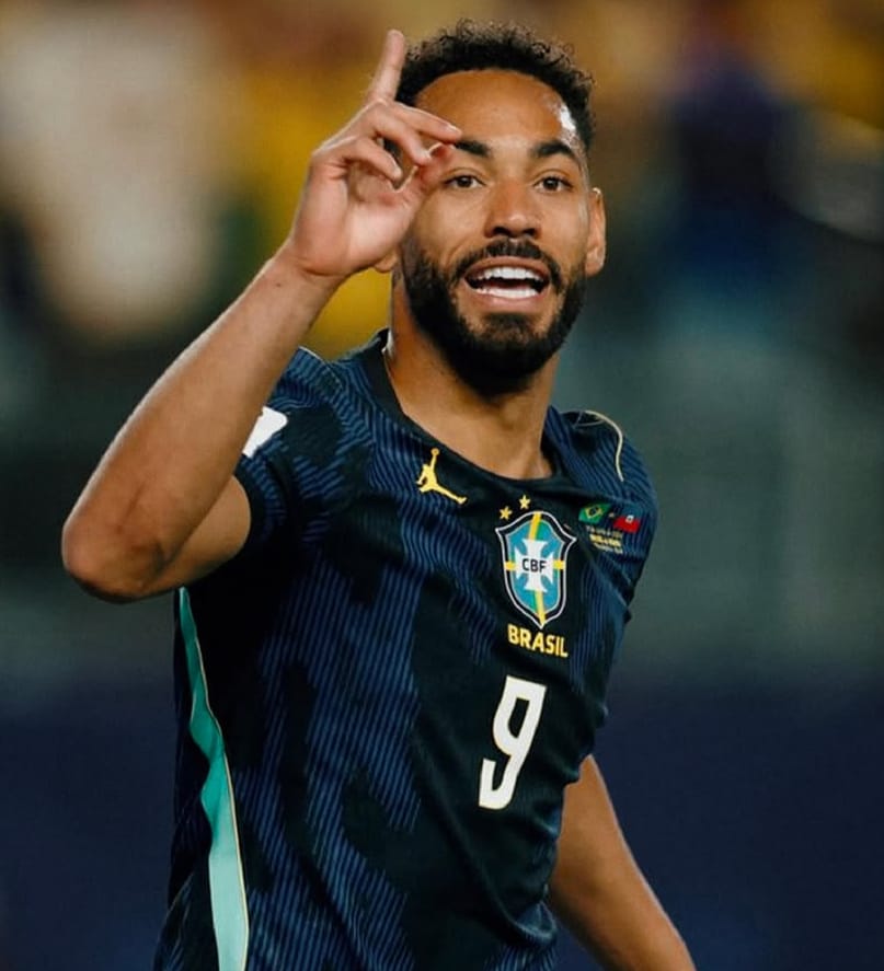 Brasil Decisivo dentro da área, Matheus Cunha deixa a sua marca com os dois primeiros gols da seleção brasileira na vitória sobre o Haiti