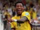 Equador Decisivo para a vaga, Gonzalo Plata explode de alegria no gol da vitória de virada do Equador sobre a Alemanha