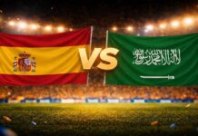 Tudo sobre o jogo: Espanha quer vencer a primeira partida da Copa contra a Arábia Saudita
