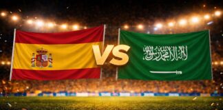 Tudo sobre o jogo: Espanha quer vencer a primeira partida da Copa contra a Arábia Saudita