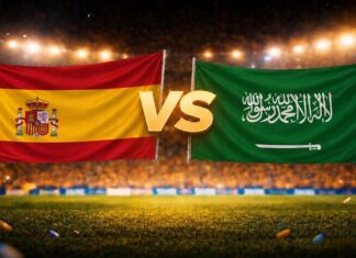 Tudo sobre o jogo: Espanha quer vencer a primeira partida da Copa contra a Arábia Saudita