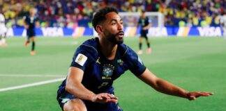 América do Sul tenta transformar susto da estreia em resposta perfeita na segunda rodada américa do sul Matheus Cunha simula manobra de surfista e dedica o gol ao amigo Ítalo Ferreira, brasileiro referência no esporte