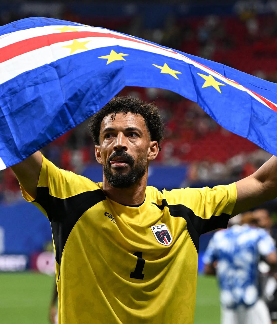 Cabo Verde o goleiro Vozinha