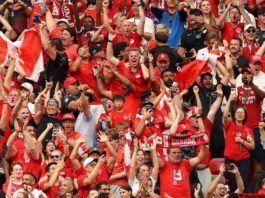 México já passou, Canadá bate à porta e EUA podem completar a festa dos anfitriões Copa Torcida canadense está em êxtase com a sua seleção, que conquistou primeira vitória em Copas com a goleada sobre o Catar