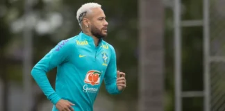 Neymar evolui na recuperação da lesão na panturrilha, mas ele não enfrenta o Marrocos na estreia