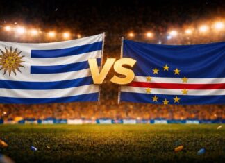 Tudo sobre o jogo: Uruguai, do atacante Federico Viñas, enfrenta a sensação Cabo Verde, do goleiro Vozinha