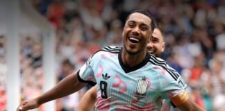 Bélgica Capitão belga, Tielemans decide com gol de empate no final do segundo tempo e dá a vitória na prorrogação