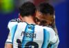 Lautaro Martínez e Messi
