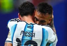 Lautaro Martínez, o coadjuvante que saiu do banco para salvar a Argentina do abismo Lautaro Martínez e Messi