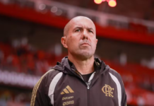 A goleada que enganou: Flamengo volta da Copa sem identidade e deixa o Palmeiras escapar Flamengo Leonardo Jardim