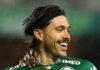 Após brilho na Copa do Mundo e dois gols na volta, Maurício ganha cobrança de protagonista no Palmeiras Maurício comemora o primeiro gol