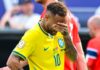Era Neymar, que chega ao fim de forma melancólica nesta Copa, é pior do que a era Dunga Haaland Neymar cai no choro