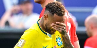 Haaland Neymar cai no choro