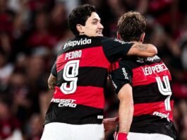 Flamengo Pedro e Léo Pereira
